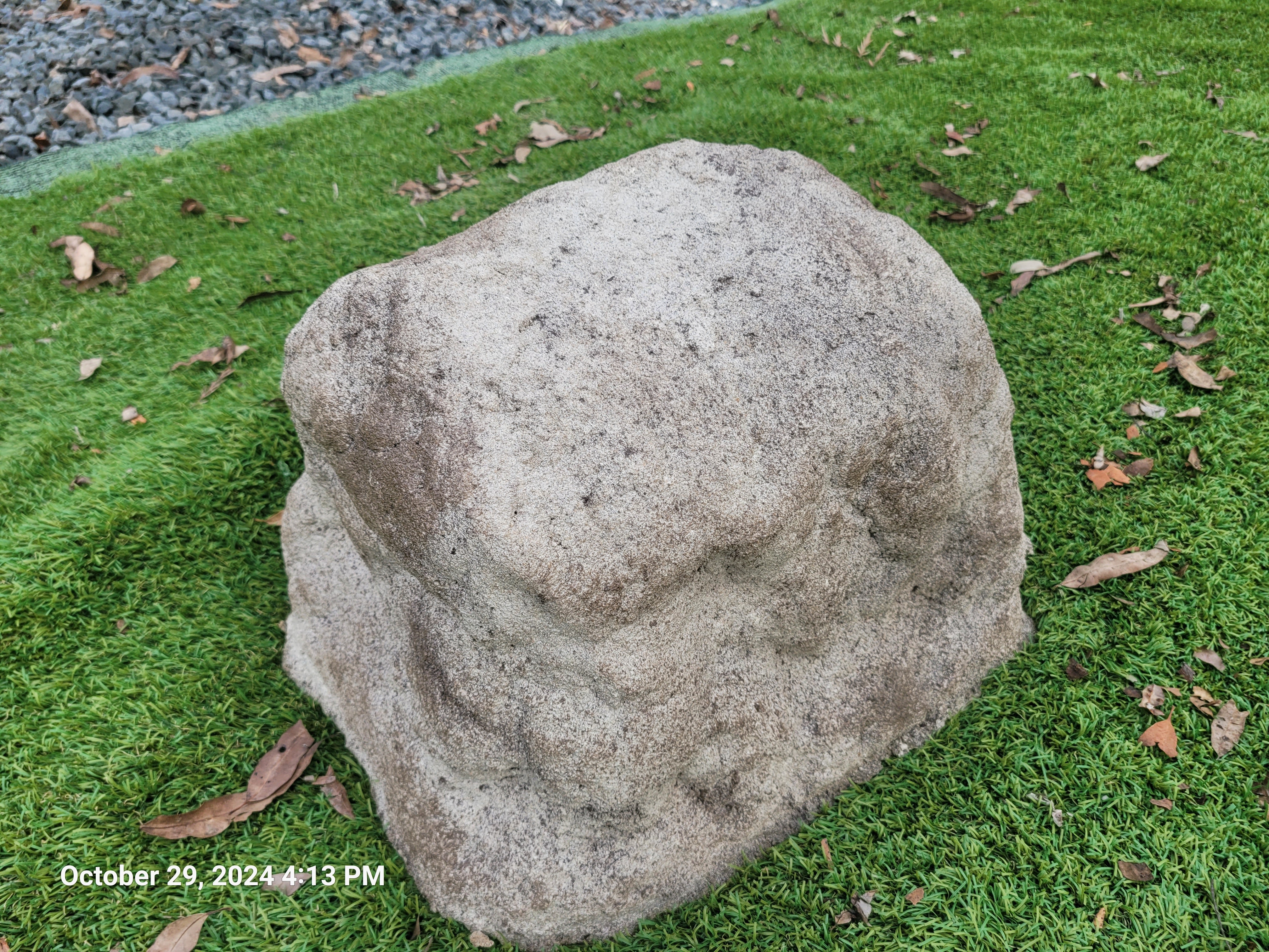 Memorial Rock Urn 1800  Large Natural Riversand