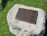 Memorial Rock Urn 1865 Medium White