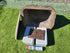 Memorial Rock Urn 1872 Large Double Charcoal/ Black