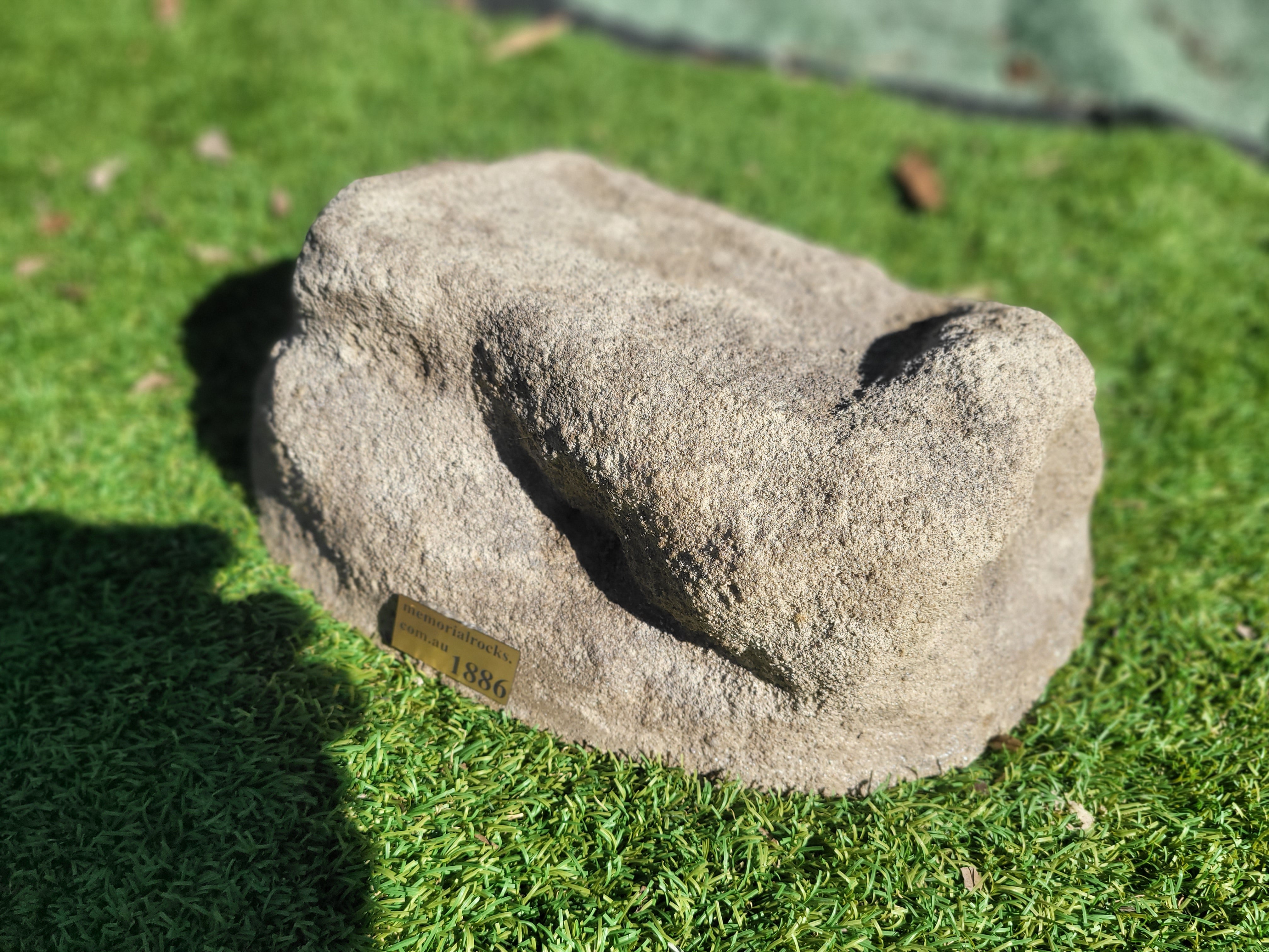 Memorial Paver Stone 1886 (Not an Urn) (plaque sold separately)