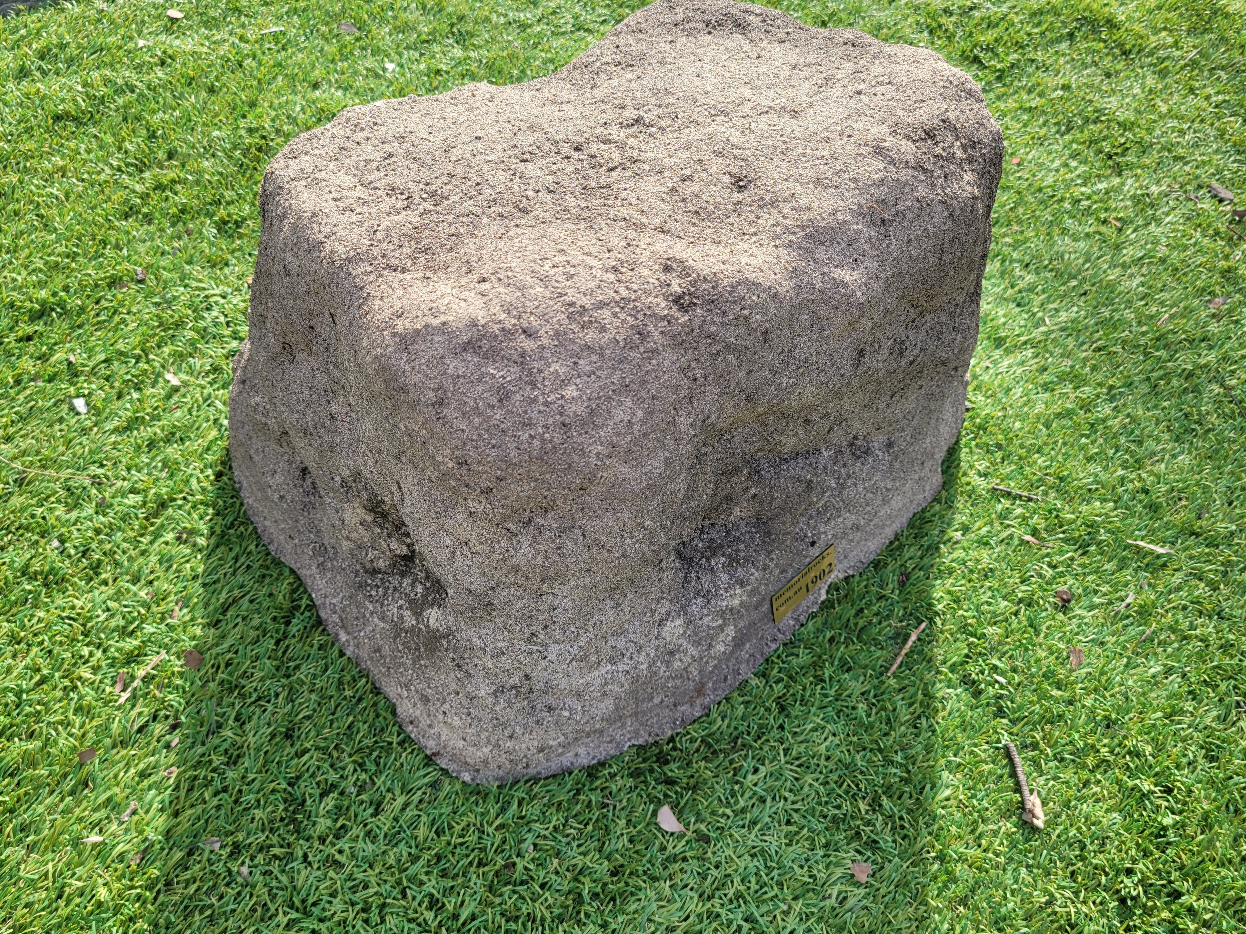 Memorial Rock Urn 1902  Large Natural Riversand