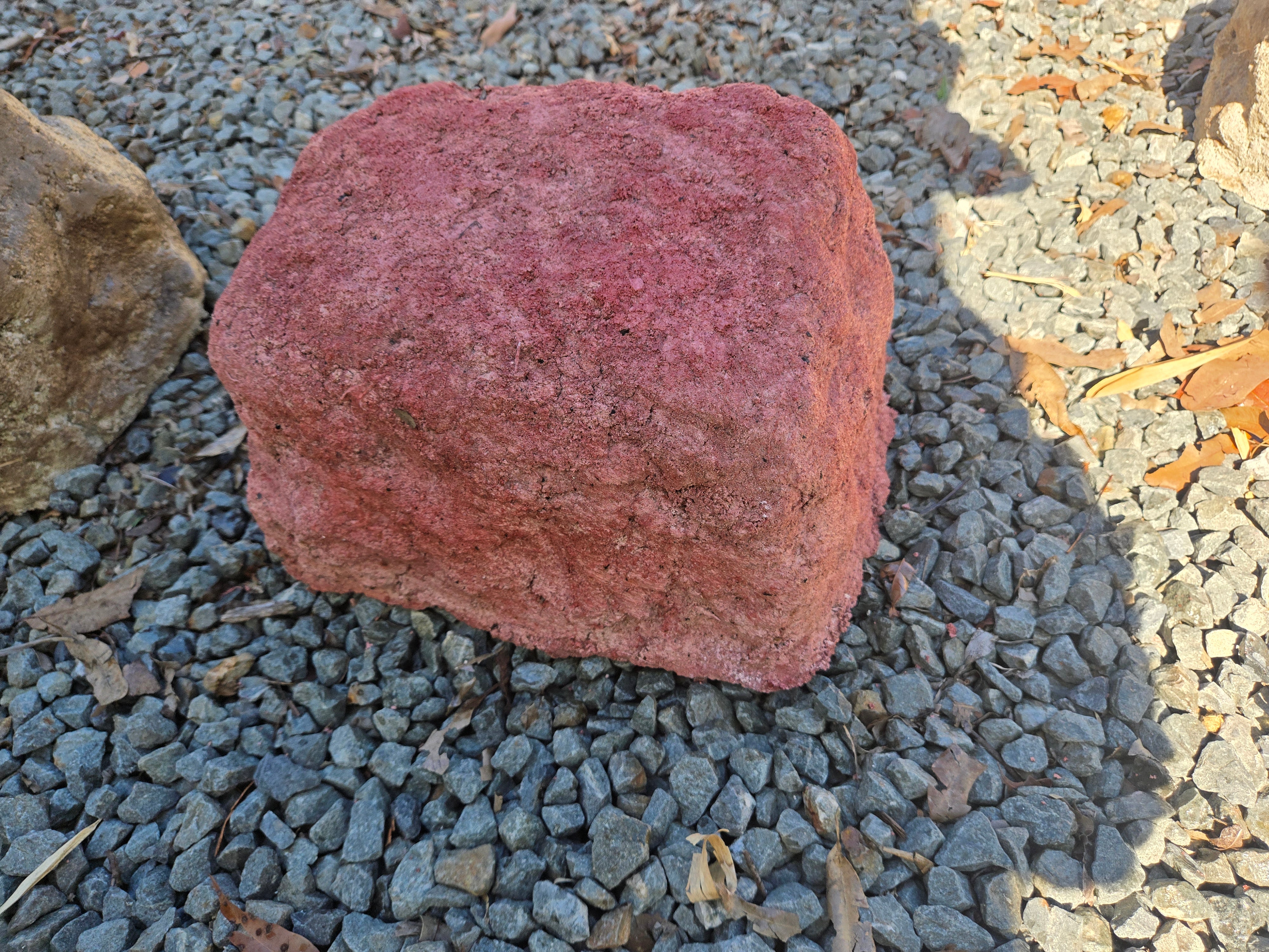 Memorial Rock Urn 2129  Regular Red