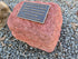 Memorial Rock Urn 2129  Regular Red