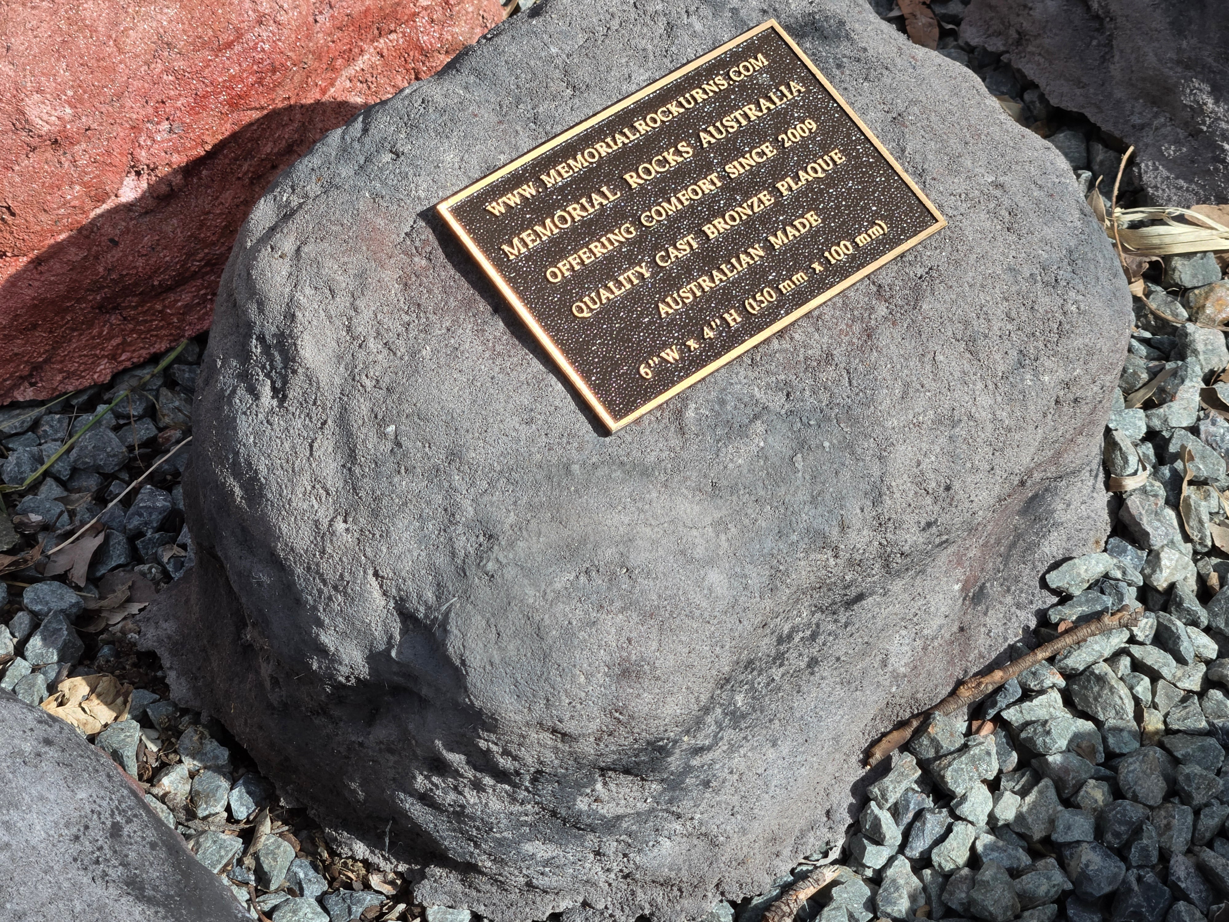 Memorial Rock Urn  2145 Regular Black