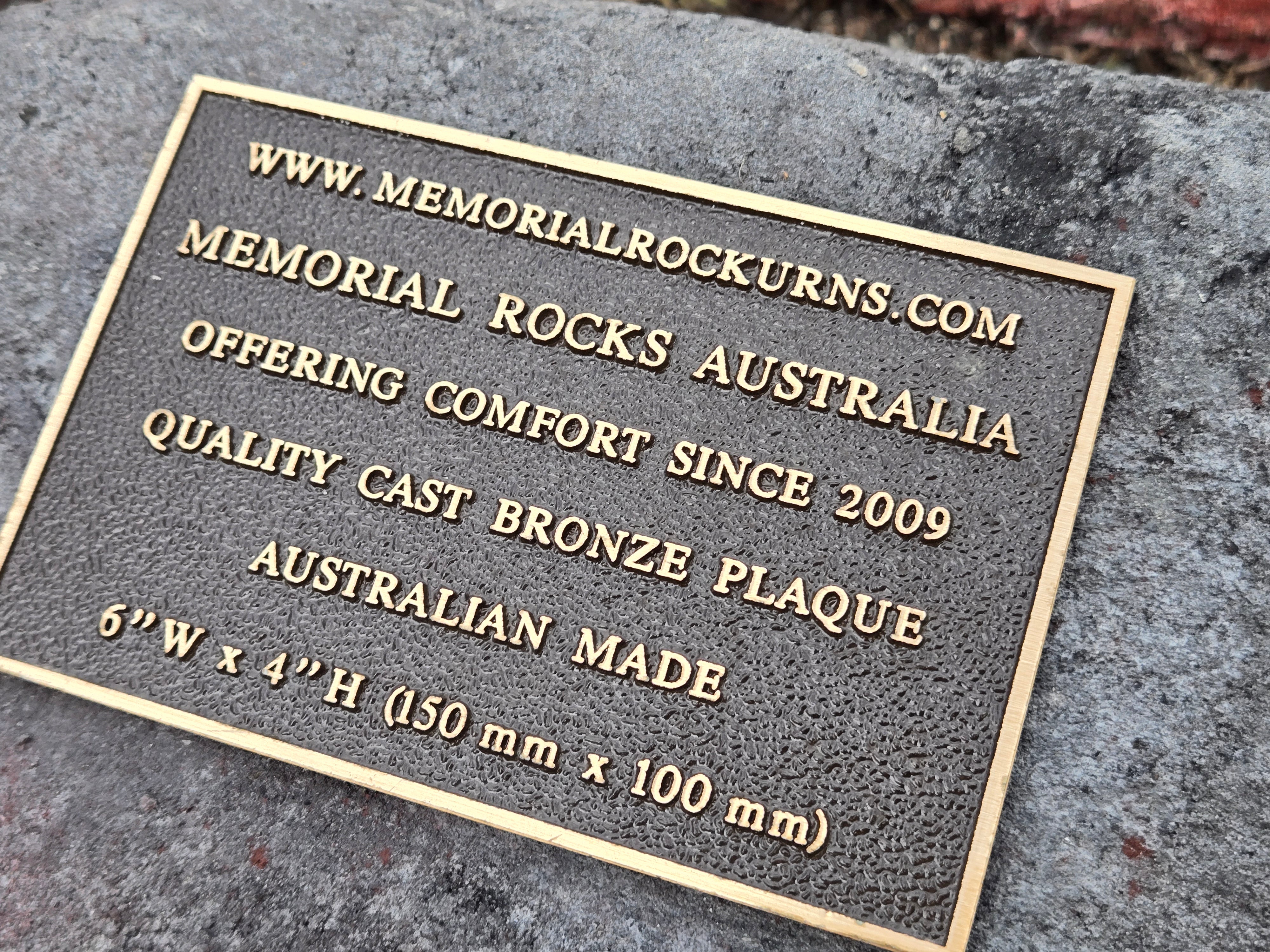 Memorial Rock Urn  2146 Regular Black