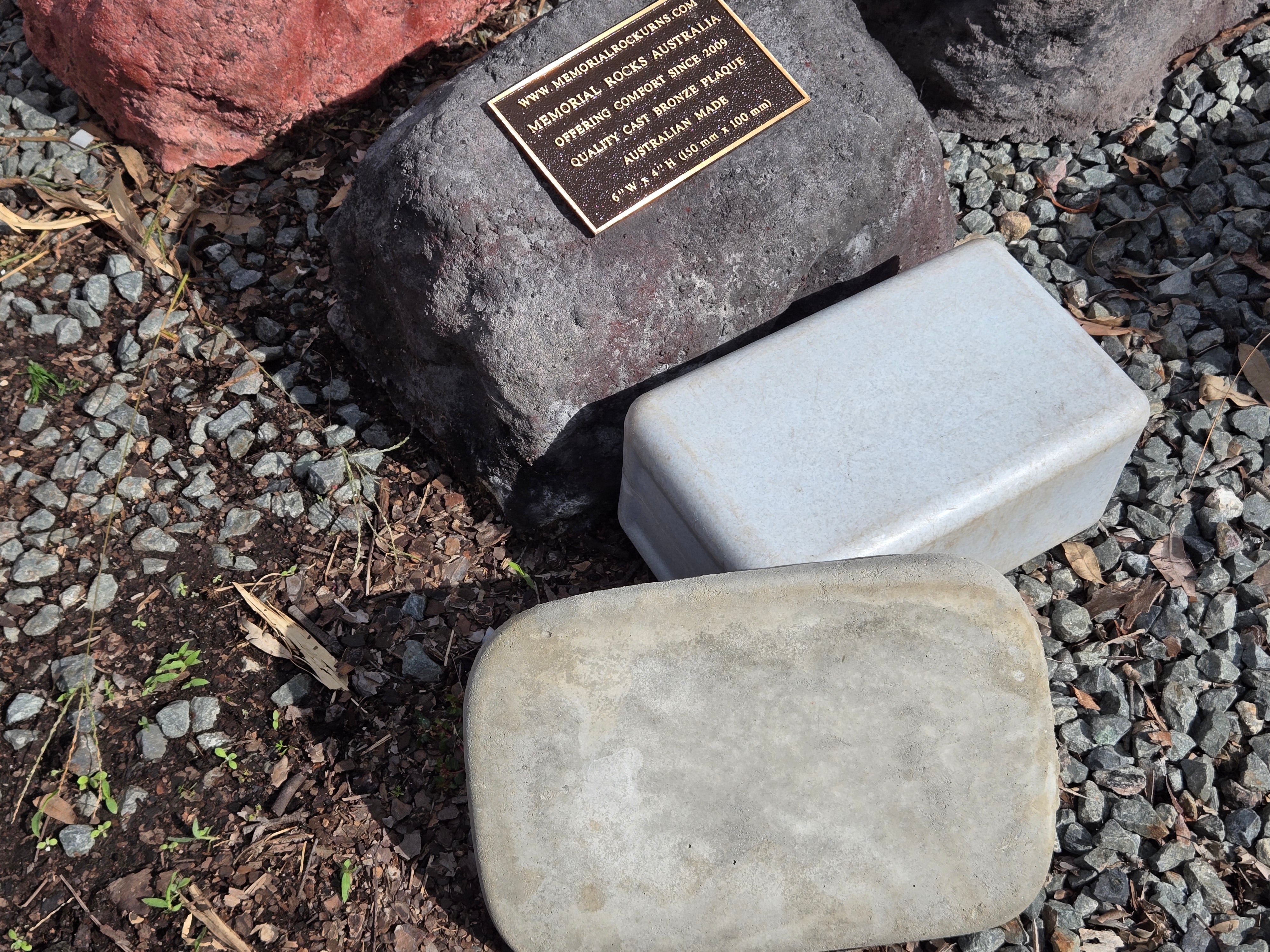 Memorial Rock Urn  2146 Regular Black