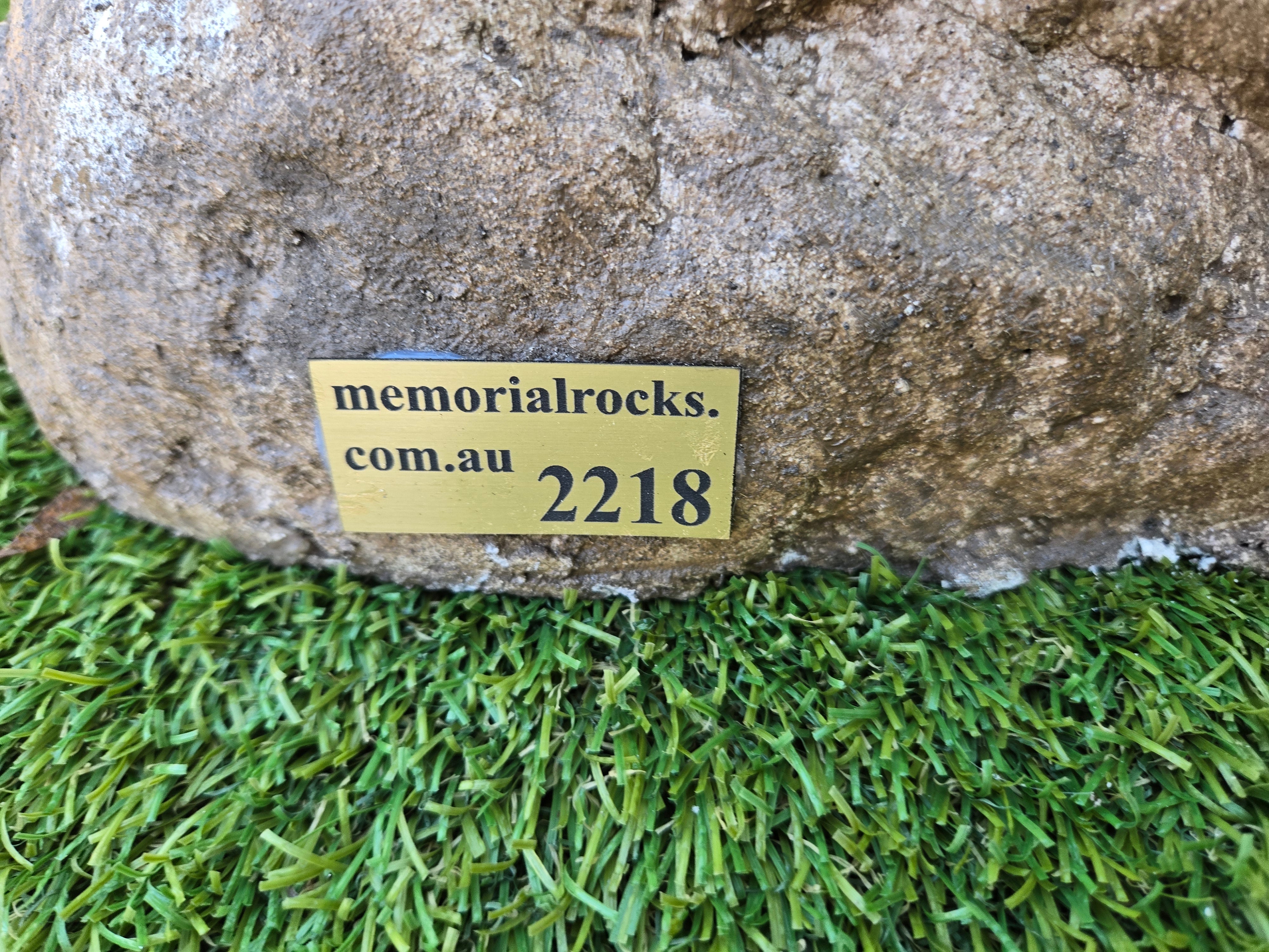 Memorial Paver Stone 2218 (Not an Urn) (plaque sold separately)