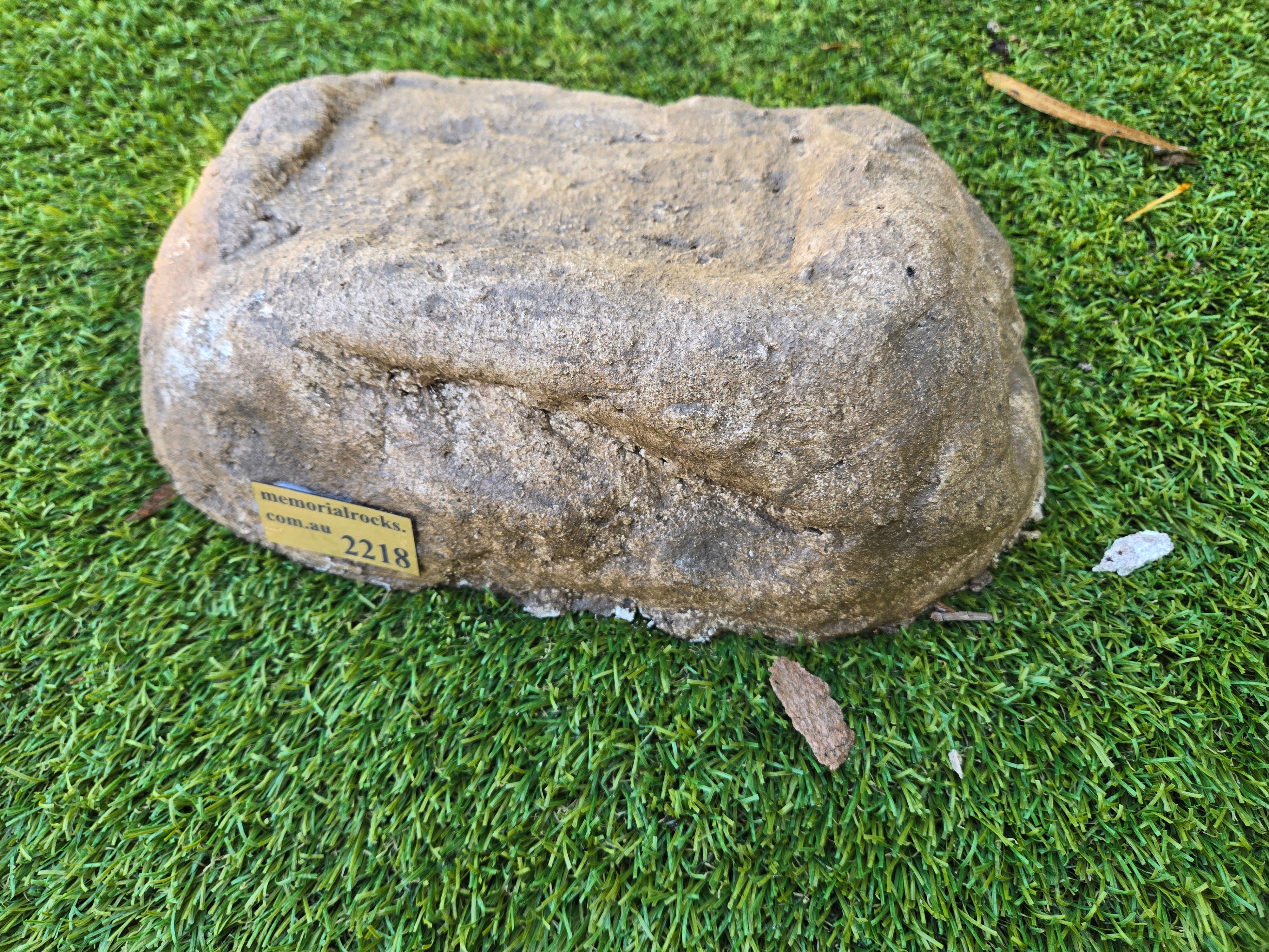 Memorial Paver Stone 2218 (Not an Urn) (plaque sold separately)