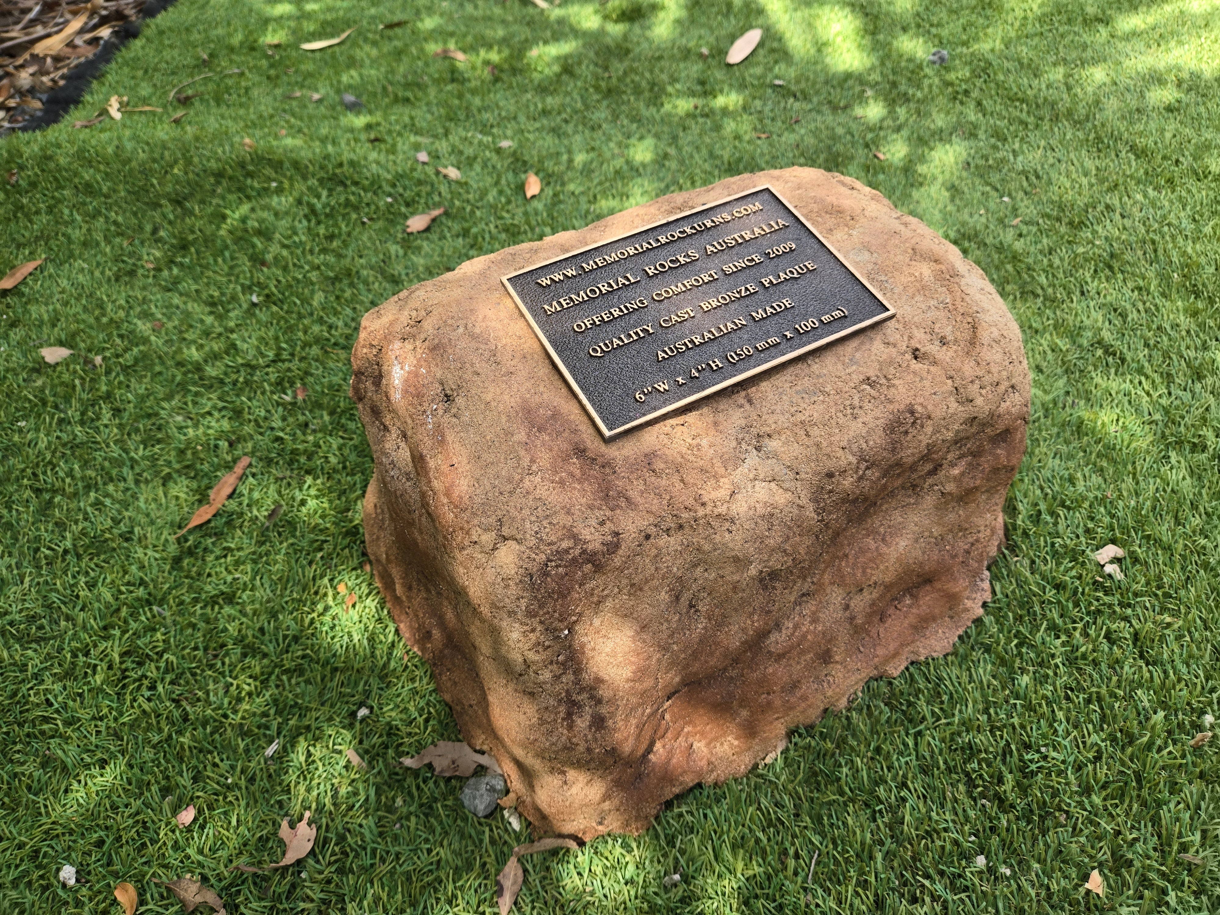 Memorial Rock Urn  2227 Regular Sandstone