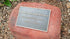 Memorial Rock Urn 1101 Large Single Red