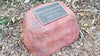 Memorial Rock Urn 1101 Large Single Red