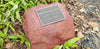 Large Double Memorial Rock Urn 1168  Red