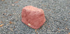 Memorial Rock Urn 1278  Large Single Red