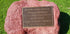Memorial Rock Urn 1377 Regular  Red