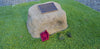 Memorial Rock Urn 1496 Medium Natural Riversand