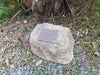 Memorial Rock Urn 1534 Regular. Natural Riversand