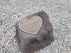 Memorial Rock Urn 1547 Large Single Black