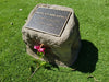 Memorial Rock Urn 1561 Regular. 200mm x150mm indent Novelty Natural Riversand