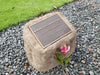 Memorial Rock Urn 1565  Regular. 200mm x150mm indent Novelty Natural Riversand