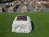 Memorial Rock Urn 1570 Large Double White