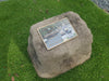 Memorial Rock Urn 1602 Large Single Natural Riversand