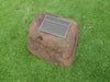 Memorial Rock Urn 1603 Large Single Brown