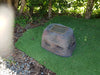 Memorial Rock Urn 1633  Large Black