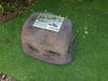 Memorial Rock Urn 1633  Large Black