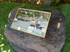 Memorial Rock Urn 1635  Large Black