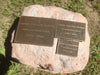 Quality Bronze Plaque Size 200mm x 150mm