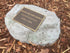 Paver - Memorial Paver Stone 638 (Not an Urn) including 200mm x 150mm Bronze Plaque