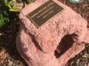 Novelty Memorial Rock Urn 778 with optional glass window